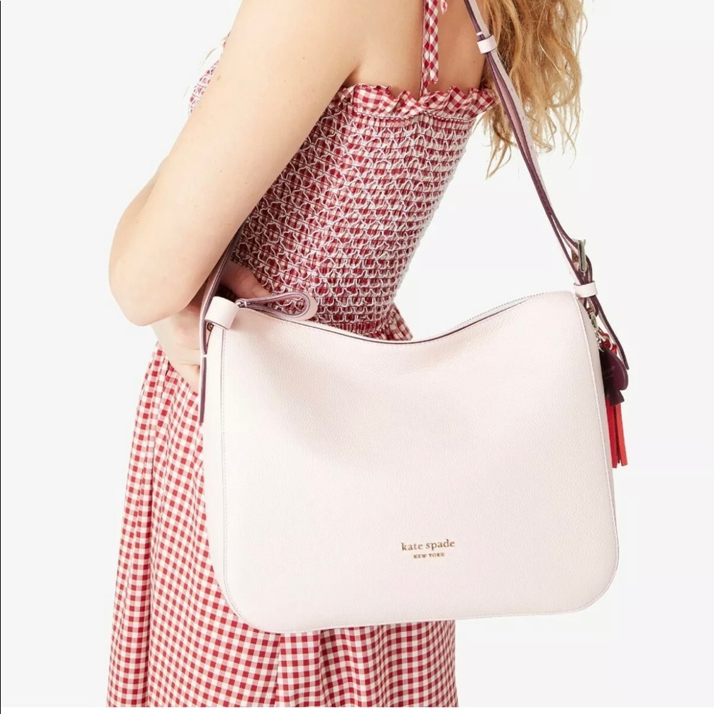 kate spade Blush Pink Leather Shoulder Bag